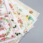 Набор декупажных карт 6 шт  "Зайки,цыплятки" плотность 45г/м2 - фото 797516858