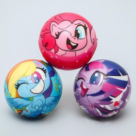 Мягкий мяч "Пони" My Little Pony 6,3см, микс (12 шт)