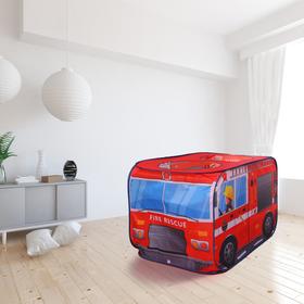 Детская игровая палатка «Пожарная машина» 73×73×114 см в Донецке