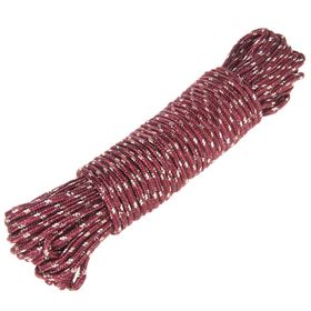 Верёвка бельевая Доляна, d=7 мм, длина 20 м, цвет МИКС