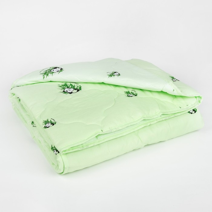 Одеяло облегчённое Адамас "Бамбук", размер 172х205 ± 5 см, 200гр/м2, чехол п/э