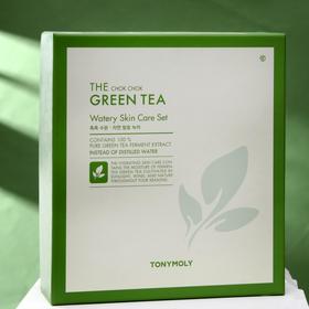 Набор TONYMOLY с зелёным чаем: увлажняющий тоник для лица + увлажняющий лосьон для лица