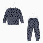 Пижама (джемпер, брюки) KAFTAN "Мишка" рост 110-116 (32) - фото 797529491