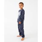 Пижама (джемпер, брюки) KAFTAN "Мишка" рост 110-116 (32) - фото 800214265