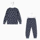 Пижама (джемпер, брюки) KAFTAN "Кот", рост 86-92 (28) - фото 797529503