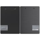 Папка-планшет с зажимом A5+ Berlingo "Steel&Style", 2500мкм, пластик (полифом), черный - фото 6868766