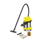 Пылесос Karcher WD 3 PREMIUM, 1000/200 Вт, 17 л, шнур 4 м, чёрно-жёлтый 6707903 - фото 49391