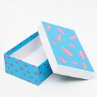 Набор коробок 3 в 1 "Любовь это…", голубой, 23 х 16 х 9,5 - 19 х 12 х 6,5 см 6489492