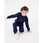 Брюки KAFTAN "Basic line" р.30 (98-104), индиго - фото 799296878