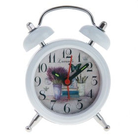 Alarm clock "Flowers", d=5cm, mix