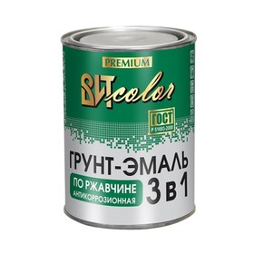 Грунт-эмаль ВИТcolor 3 в 1 по ржавчине синяя 1,8кг 6581128