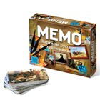 Настольная игра "Мемо. Картины русских художников", 50 карточек + познавательная брошюра