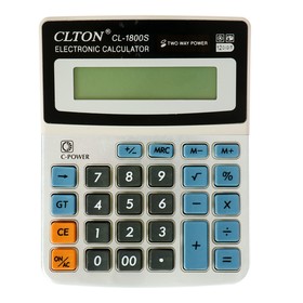 Калькулятор настольный, 12-разрядный, CL-1800S, Clton, двойное питание, МИКС в Донецке