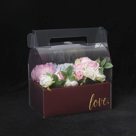 Коробка-переноска Love, 26,5 х 30 х 18,5 см