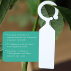 Бирки садовые для маркировки, 10 см, набор 20 шт., пластик, цвет МИКС, Greengo 5217609