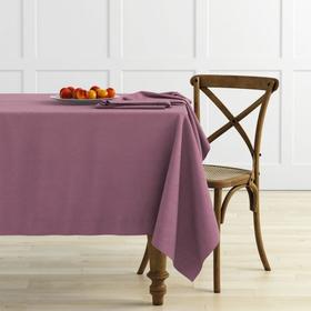 Комплект скатертей «Ибица», размер 145х195 см, цвет сиреневый, 2 шт.