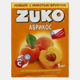 Растворимый напиток ZUKO Абрикос, 25 г