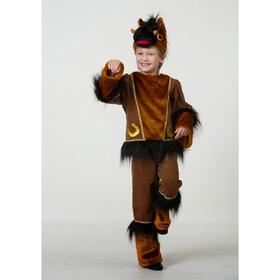 Карнавальный костюм «Конь Буян», куртка, брюки, головной убор, р. 30, рост 116 см