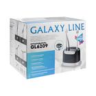 Отпариватель Galaxy LINE GL 6209, напольный, 2400 Вт, 2000 мл, 38 г/мин, шнур 1.8 м, чёрный - фото 47902