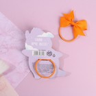 Резинка-бант на подложке "Мопс" - фото 798968073