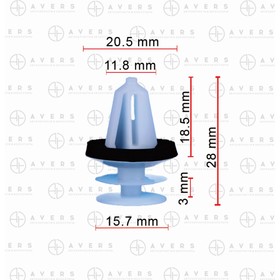 Клипса Ford W713297S300 4872244