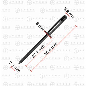 Клипса Mazda GHP950355 4872434