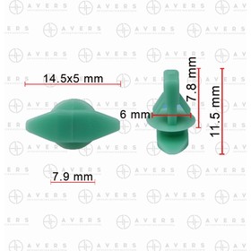 Крепеж Honda 91568SR2003 4872789