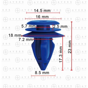 Крепеж Land Rover LR027255 4872799