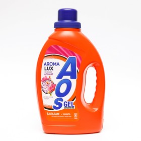 Жидкое средство для стирки Aos Aroma Lux, гель, универсальное, 1.3 л