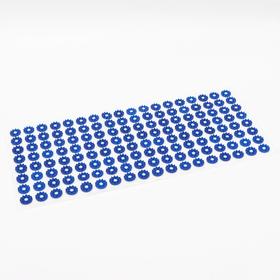 Аппликатор "Кузнецова", 144 колючки, спанбонд, 26х56 см, синий