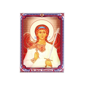 Icon, oil on canvas "angel" on the suspension