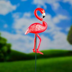 Штекер садовый, декоративный "Фламинго" 60см, МИКС