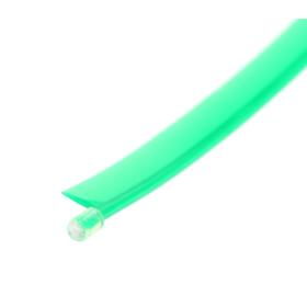 Neon thread for interior lighting design, flat, 12 In, 2 m, with power supply, green