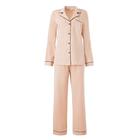 Пижама женская (сорочка, брюки) : Light touch цвет бежевый, р-р 52 - фото 799178674