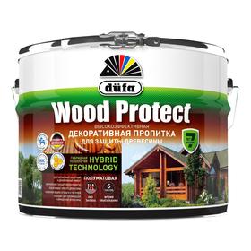 Пропитка düfa для защиты древесины WOOD PROTECT,белая,полумат,750мл