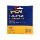 Набор бит с гибким удлинителем ТУНДРА, PH-SL-PZ-TX, 50 мм, 12 предметов 5378178 Набор бит с гибким удлинителем ТУНДРА, PH-SL-PZ-TX, 50 мм, 12 предметов 5378178