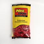 Шар латексный 10", перламутровый, набор 100 шт., цвет ярко-красный 5106264