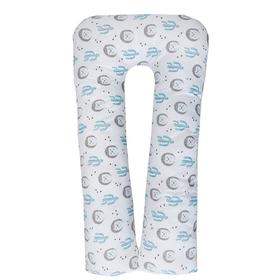 Наволочка к подушке для беременных U-образная «Ёжики», размер 340х35 см