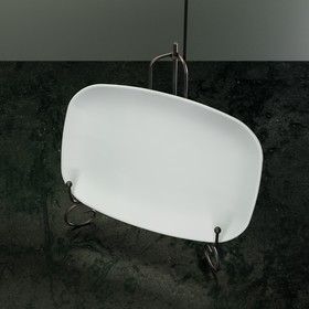 Подставка под тарелки Доляна, 15,5×25 см, цвет чёрный - фото 10559910