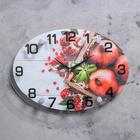 Часы настенные "Гранаты", плавный ход, 1 шт АА, 35х25х5 см Часы настенные "Гранаты", плавный ход, 1 шт АА, 35х25х5 см
