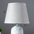 Лампа настольная 16301/1 E14 40Вт МИКС 20х20х30,5 см - фото 799187025