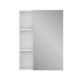 Шкаф-зеркало "Джелла" 55, белое