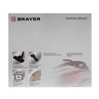 Пылесос BRAYER 4223BR, 1800/380 Вт, 2.5 л, 3 бумажных мешка, красный 6862095 - фото 48189