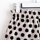 Комплект женский (худи, шорты) MINAKU: Polka-dot collection цвет бежевый, р-р 44 - фото 799192159