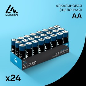{{photo.Alt || photo.Description || 'Батарейка алкалиновая LuazON, AA, LR6, набор 24 шт'}}