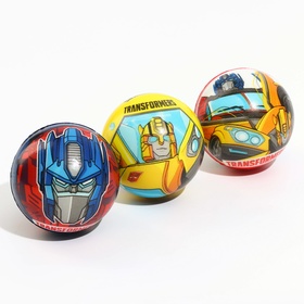 Мягкий мяч  "Трансформеры" Transformers 6,3см, микс (12 шт)