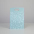 Переноска для цветов «Love», голубая, 24 × 12,5 × 37 см 5467282