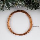 Гирлянда «Нить» 10 м роса, IP20, медная нить, 100 LED, свечение мульти, 12 В 5198362