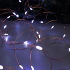 Гирлянда «Нить» 10 м роса, IP20, медная нить, 100 LED, свечение белое, 12 В 5198363