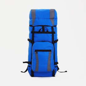 {{photo.Alt || photo.Description || 'Рюкзак туристический, 60 л, отдел на шнурке, наружный карман, 2 боковые сетки, цвет синий/голубой'}}